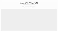 Desktop Screenshot of alasdairwillson.com